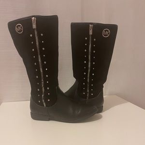 Used Girl Michael Kors Boots Size 2